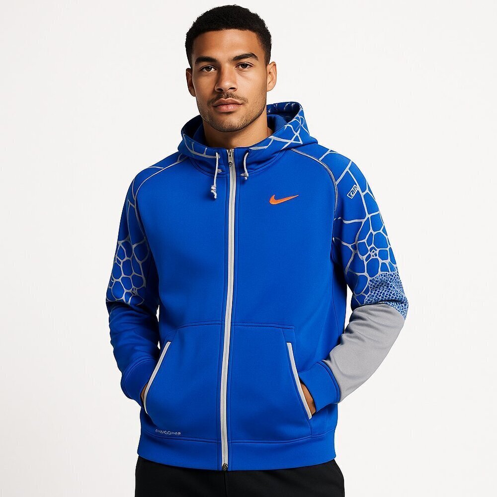 Nike Men’s LeBron Therma Fit Full Zip Hoodie Colorblock XL